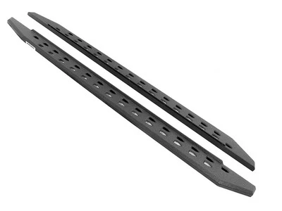 Go Rhino RB20 Slim Running Boards Side Steps Fit Crew Cab Bedliner Coating - Image 1 of 4