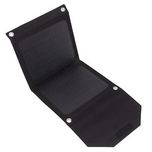 Foldable Solar Charger Outdoor Panel 12W Mobile Folding Bag For USB