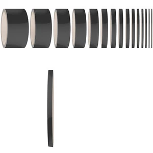 Zierstreifen Matt Dunkelgrau 14mm Auto Fensterleisten Scheinwerfer Felge Grill - Picture 1 of 6