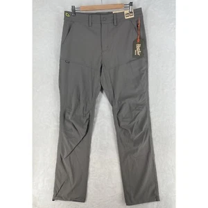 Howler Bros Pants Mens 33x32 Gray Shoalwater Tech Stretch Ripstop NEW $109 - Imagen 1 de 14