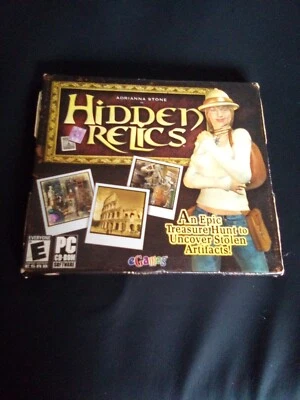 eGames: Hidden Relics, PC Game (Windows XP/Vista/7) CD-ROM [2008] Sealed - Image 1 of 3
