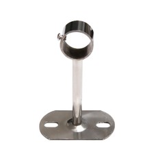 2xCurtain Rod Brackets Holder for 25mm/0.98" Drapery Rod/Window Drapery Rod