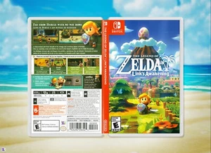 The Legend of Zelda Links Awakening Cover Art: Insert / Case for Nintendo Switch - Picture 1 of 3