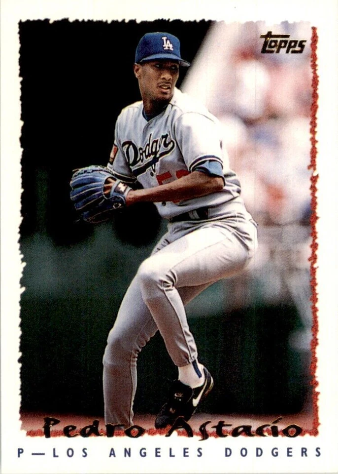1995 Topps Pedro Astacio Baseball Cards #589 - Image 1 of 2