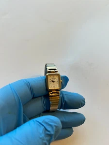 Helbros 9938 goldfarbene Quarz Analog Damenuhr Basismetall Lünette HV 379 - Bild 1 von 4