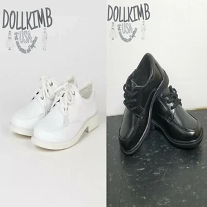 Zapatos para niÑo de vestir formales. Boys Kids White. Black Formal Dress Shoes - Picture 1 of 5