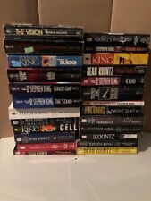 Stephen King and Dean Koontz Paperback Lot, You Choose, U Pick