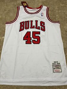 Chicago Bulls 94-95 Michael Jordan #45 Men's XXL NBA Jersey