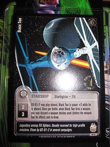 STAR WARS CCG JEDI KNIGHTS CARD MINT/N-MINT 1ST DAY 52C COM BLACK TWO - Picture 1 of 2