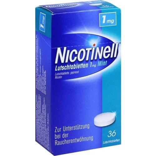 GLAXOSMITHKLINE CONSUMER HEALTHCARE NICOTINELL Lutschtabletten 1 mg Mint 36 St PZN 3061835