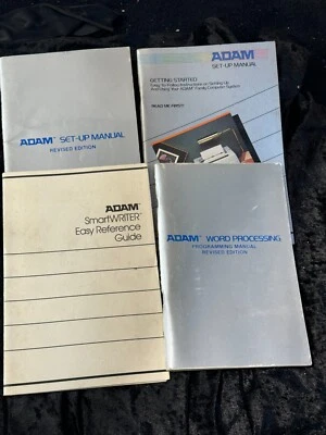ADAM Setup Manual w/ Smart Writer Easy Reference Guide - Word Processing Manual - Image 1 of 4