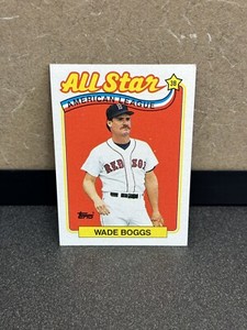 Wade Boggs 1989 Topps All-Star #399 Baseball Card