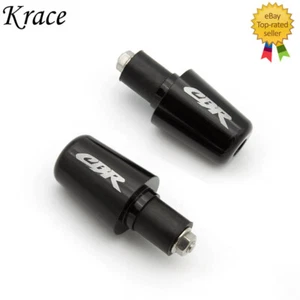 For Honda CBR600RR CBR1000RR 2004-2014 CNC Handle Bar End Grips Plug Logo Screws - Picture 1 of 9