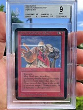 ALPHA TWO-HEADED GIANT OF FORIYS, 1993 MTG, RARE, BGS 9.0, GRADED "MINT"!