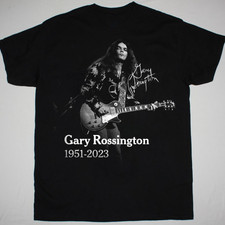 Inspired GARY ROSSINGTON 1951 2023 Signature T Shirt S to 5XL Gift Fans GA762