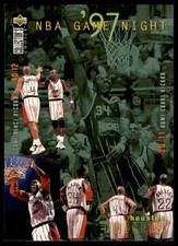 1997-98 Collector's Choice #165 Olajuwon/Drexler/Barkley/Willis Rockets *4541