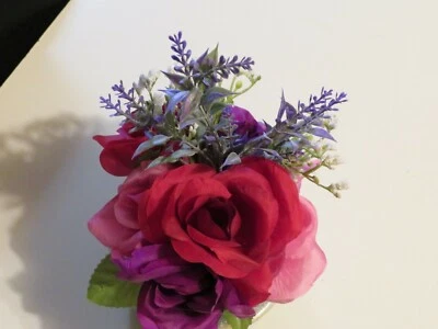 Handmade Glitter floral centerpiece - Image 1 of 4