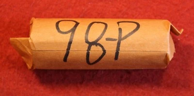 1998-P Washington Quarters 40 Coin roll Circulated - Image 1 of 4