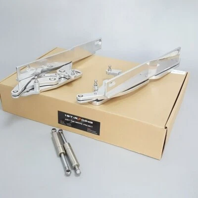 Par de bisagras de capó de aluminio Billet para Pontiac Firebird Chevrolet Camaro 1970-1981 Foto 1 de 4