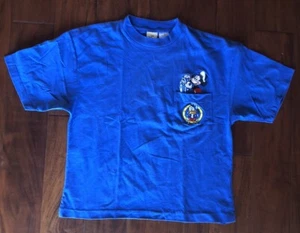 Captain Mickey Mouse and Donald Duck vintage Disney store T-shirt Size Large - Picture 1 of 8
