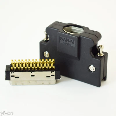 50sets SCSI MDR Connectors 50Pin Replace for 3M 10150-3000PE SCSI servo driver - Image 1 of 4