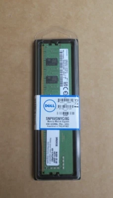 NEW Dell 8GB 1Rx8 DDR4 PC4-3200 ECC RDIMM Server RAM AA799041 SNP6VDNYC/8G - Image 1 of 4