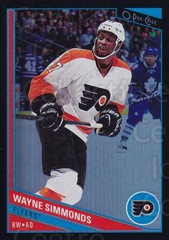 2013-14 O-Pee-Chee Black Rainbow #81 Wayne Simmonds - Image 1 of 1