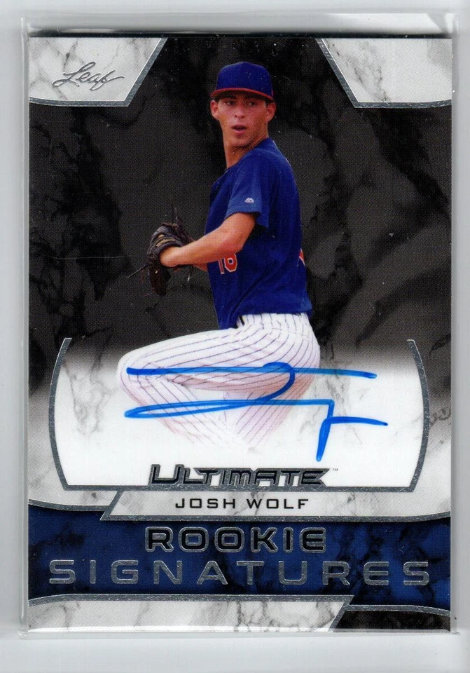 2019 Leaf Ultimate Draft #RSJW2 Josh Wolf - Image 1 of 1