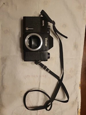 Vivitar 220/SL 35mm Film SLR Camera With Black  Body Only Snap And Shoots  - Image 1 of 4