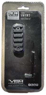KeyMod Picatinny Rail - 3 KM Slots, VMKM3 - Image 1 of 4