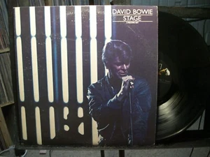 DAVID BOWIE Stage double LP EX 1978 RCA fan BROCHURE - Bild 1 von 2