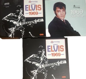 Elvis Presley Limited Edition 3CD Box 1969 Memphis - Vegas Rare W/ Photo Book - Picture 1 of 13