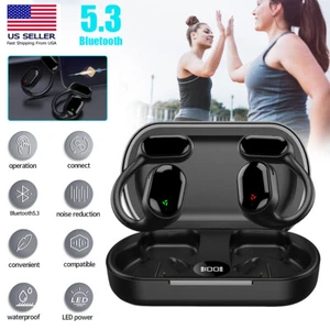 New Air Conduction TWS Hanging Ear Bluetooth Headset Wireless Stereo Headphones - Picture 1 of 11