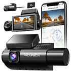 WOLFBOX I07 Kamera samochodowa WiFi 3-kanałowa z 4K + 1080P / 1440P + 1080P
