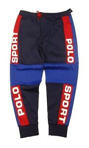 Polo Sport Ralph Lauren Men's Navy Multi Mesh Jogger Track Pants