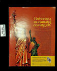 1976 Bar Keepers Friend Monumental Job Statue of Liberty Vintage Print Ad 27175