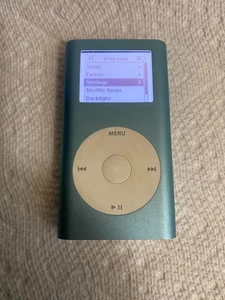 Apple iPod Mini Model A1051 M9436LL 4GB 1.4.1 BLUE- 366 Loaded Songs - Picture 1 of 4