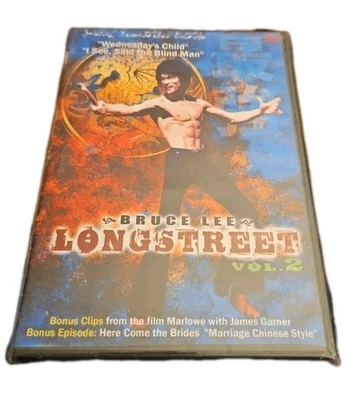 LONGSTREET VOL 2 Hong Kong RARE Kung Fu Martial Arts Action movie Bruce Lee NEW - Image 1 of 2