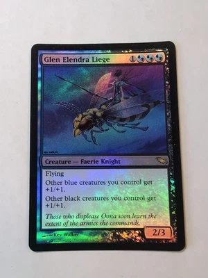 Glen Elendra Liege Shadowmoor Foil NM!!! - Image 1 of 2