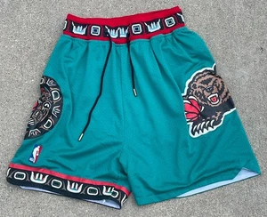 Memphis Grizzles “Just Don” NBA Shorts 1995-96 Vancouver Grizzlies Men’s Medium - Picture 1 of 20