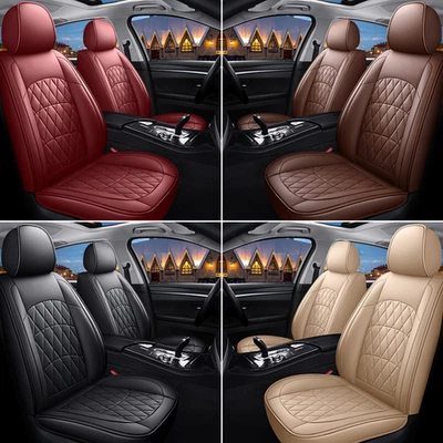For Mercedes Benz A Class W177 W176 W169 5-Seat full Set PU Leather Seat Cover - Image 1 of 4
