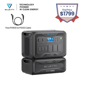 BLUETTI AC500+B300K Power Station 3k-5kW generator Emergency Power Supply Backup - Picture 1 of 15