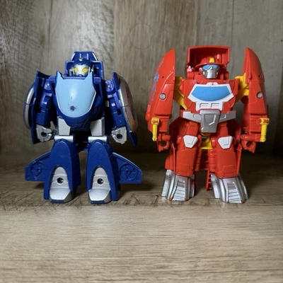 Transformers Rescue Bots Playskool Heroes Heatwave Fireboat - Whirl AirPlane - Image 1 of 4