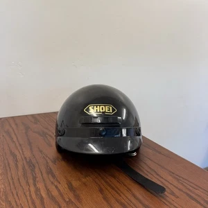 Vintage Shoei ST-3 Medium 57-58 Black Gloss Open Face Motorcycle Helmet 1990s - Bild 1 von 9
