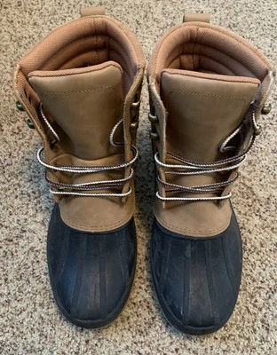 Botas de lluvia Goodfellow Co para mujer talla 8 tostadas/marrones Foto 1 de 4