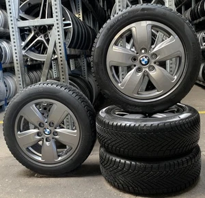 4 Orig BMW Winterräder Styling 517 195/60 R16 89H 1er F40 2er F44 6897609 2518 - Bild 1 von 3