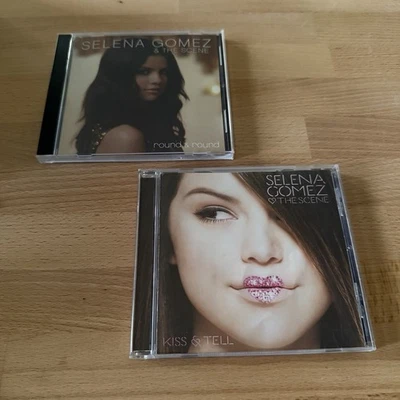 Selena Gomez & The Scene CD Lot Round & Round Kiss & Tell - Image 1 of 3