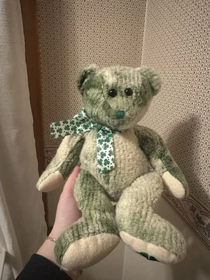 TY Beanie Buddy - McWOOLY the Irish Bear (13.5 inch) Stuffed Animal Toy - Image 1 of 3
