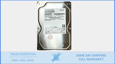 Toshiba DT01ABA100V 1TB SATA 3.5 Hard Drive (Low Power) hard drive -PC, CCTV DVR - Image 1 of 3