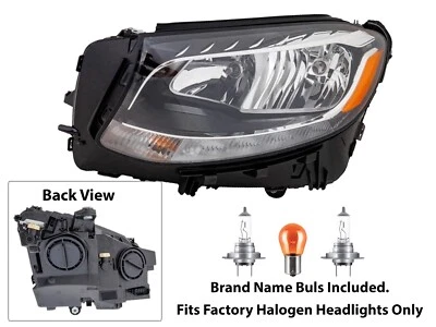 Fits 2016 - 2021 Mercedes Benz GLC Class Head Lamp Driver Left Side MB2502244 - Image 1 of 4